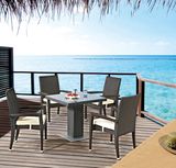 Garden Patio Wicker / Rattan Dining Set - Outdoor Furniture (LN-1011)