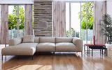 Big Size 3+Chaise L Shape Leather Sofa