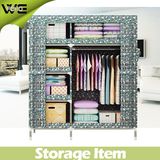 Foho 148 X 170 X 45cm Double Door Furniture Fabric Cloth Wardrobe