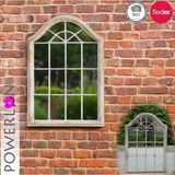 Antique Garden Wall Window Mirror