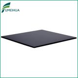 Customized Fireproof Black Phenolic Laminate Dining Room Table Top