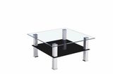 Simple Style Tempered Glass Table (CT082)