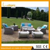 Modern Leisure Hotel Home Rattan PU Leather Treasure Sofa Bed Outdoor Garden Furniture