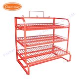 Retail Metal Wire Display Shelving Units Metal Basket Storage Holder Stand for Car Accessories