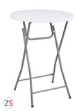 White Plastic Folding Table for Outdoor Event Rental