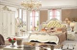 Antique Style Classical Wooden Bedroom Furniture Set (HF-MG011)