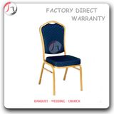 Blue Fabric Commercial Banquet Design Chair (BC-48)