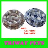Soft Comfortable Coral Velvet Dog Bed (WY161095A/B)