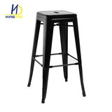 Wholesale Bar Furniture Antique Bar Chair Cheap Iron Metal Bar Stool Tolix