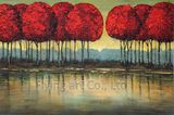 Impressionism Oil Painting for Trees