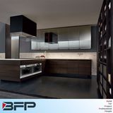 Wooden Grain Fashion Kitchen Cabinet