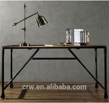 American Country Style Antique Office Desk