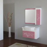 Hot Sale Wall Mounted PVC Bathroom Cabinet Sw-PF0061W