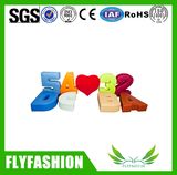 Children Furniture Kids Letter Sofa for Sale (SF-89C)