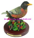 Polyresin Robin Statue, Resin Robin Crafts