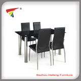 Suitable Bedroom Furniture Glass Dining Set (DT066)