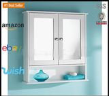 Small Wood MDF Furniture Morden Waterproof Wall Mount Classic Bathroom Cabinet