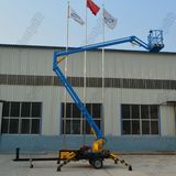 Aerial Working Mobile Trailer Folding Boom Lift Working Table