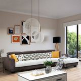 Corner Fabric Sofa Modern Style for Living Room Furniture