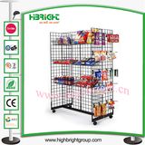 Supermarket Steel Wire Display Shelf