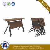 New Design Promotion Price Metal Antique Wooden Folding Table (UL-NM054)