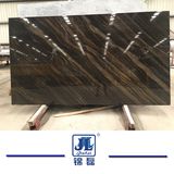 Natural Polished Quicksand Brown Marble for Slab Tile Coutertop Wall Floor Decoration Step Countertop