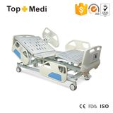 ABS Guardrail Four Funtions Medical Hospital Equipment Electric Hospital Bed for Paralyzed Patients