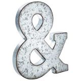 Galvanized Creative Craft Metal Letter Wall Decor Craft