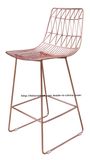 Replica Metal Dining Leisure Side Wire Barchairs Restaurant Garden Chairs