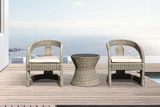 Santa Monica Chair Outdoor Table Rattan Table with Rattan Chair