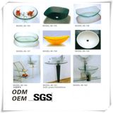 Bathroom Glass Face Basin for Export