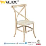 High Quality Wooden Cross Back Chair for Dining, Party