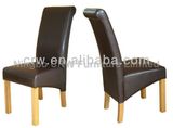 Rch-4065-3 Dining Room Furniture Roll Head Cheap PU Chair