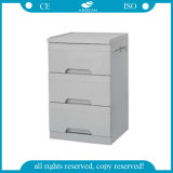AG-Bc002 Medical Bedside Cabinet ABS Material Hospital Cabinet