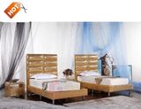 Three Stars Sliding Twin Beds Hotel Furniture