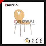 Restaurant Used Chrome Legs Metal Kitchen Chair Dining Room Chair