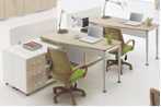 Modern Style Premium Staff Partition Workstations Office Desk (PS-AWK-009)