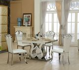 Italian Marble Dining Table for Wedding Event
