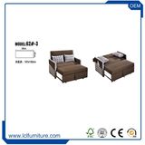 3 Seater Recliner Kuka Leather Sofa Bed in Red