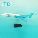 Model Plane Resin Craft for Fokker 100 Bek Air 47cm