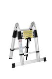 12 Step Aluminum Telescopic Ladder 3.8m