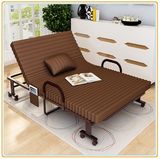Middle East Metal Low Cost Hospital Folding Bed with Wheels