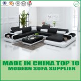 Modern Living Room Genuine Leather U Shape Sofa
