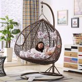 Double Swing Swing, Rattan Furniture, Rattan Basket (D151B)
