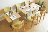 Italian Style Fabric Cafe Chair and Table (FOH-BCA27)