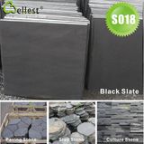 Natural Stone Wall Stone Black Slate for Garden Paving/Flooring/Wall