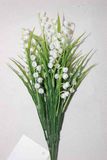 PE Lily Gypso Artificial Plant for Home Decoration (48538)