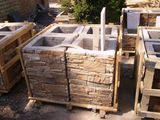 Decorative Door Slate Natural Stone Column (SMC-PC046)