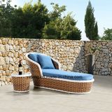 New Hotel Furniture Using Outdoor Garden Chaise Lounge with Side Table (YTF1050&YTE1050-1)