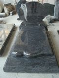 High Quality Bahama Blue Granite French Style Memorial